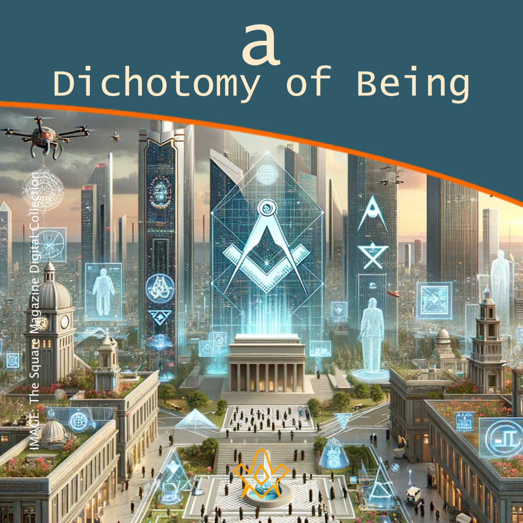 A Dichotomy of Being,  A Trichotomy of Becoming: The AI Masonic Challenge.